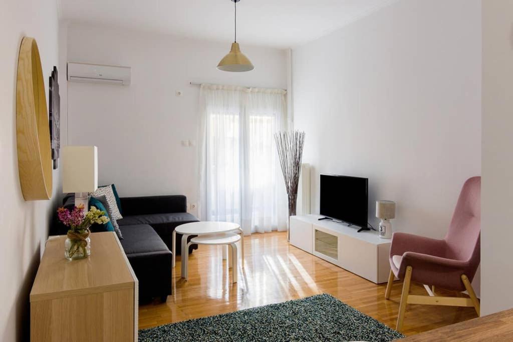 דירות אתונה Brand New Decorated Flat For 4 Ppl In Pagrati מראה חיצוני תמונה